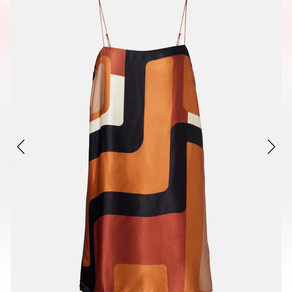 Faithfull the Brand Phylis printed satin mini dress